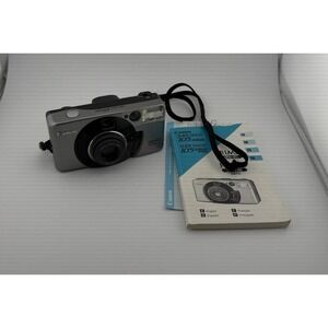 Canon Sure Shot 105 Zoom 35mm Camera w/ owner's manual. Tested. Works